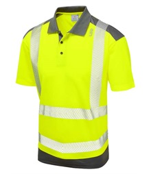 PEPPERCOMBE ISO 20471 Class 2 Dual Colour Coolviz Plus Polo Shirt